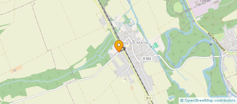 localisation de l'entreprise DCLC  LOISY-SUR-MARNE