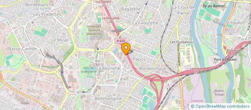 localisation de l'entreprise DCM 31 à TOULOUSE