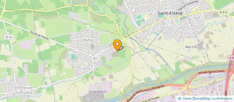 localisation de l'entreprise DCM  BAHO