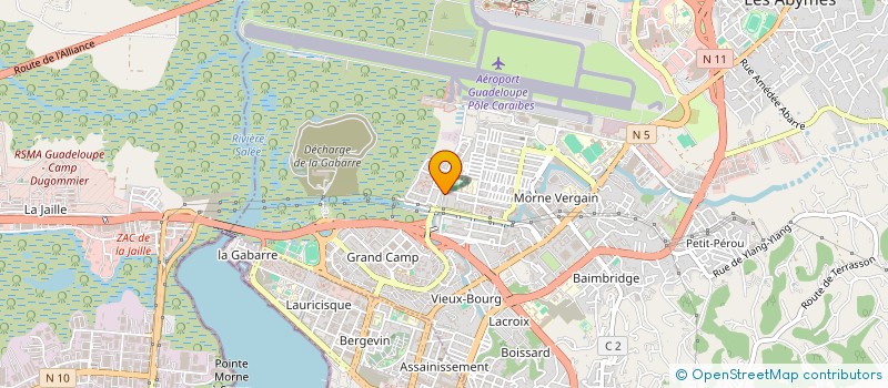 localisation de l'entreprise DCM CONCEPT à LES ABYMES