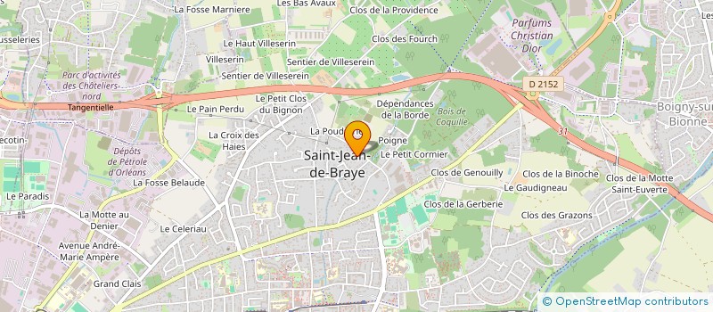 localisation de l'entreprise DCM CONCEPT à SAINT-JEAN-DE-BRAYE