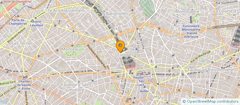 localisation de l'entreprise DCM EVENEMENTS INTERNATIONAL à PARIS