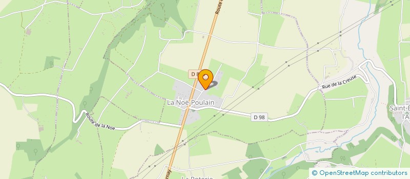 localisation de l'entreprise DCM EXPERTISE PAIE  LA NOE-POULAIN