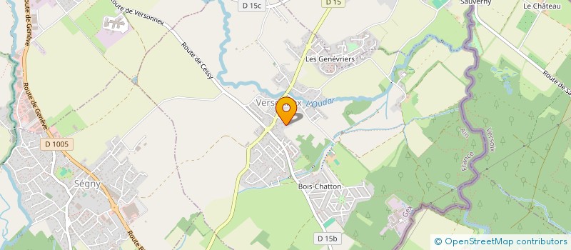 localisation de l'entreprise DCMB  VERSONNEX