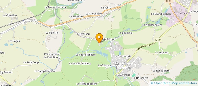 localisation de l'entreprise DCME  SAINT-MARS-LA-REORTHE