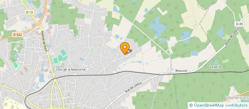 localisation de l'entreprise DCMG  ROMORANTIN-LANTHENAY