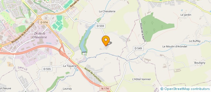 localisation de l'entreprise DCMO  SAINT-LO