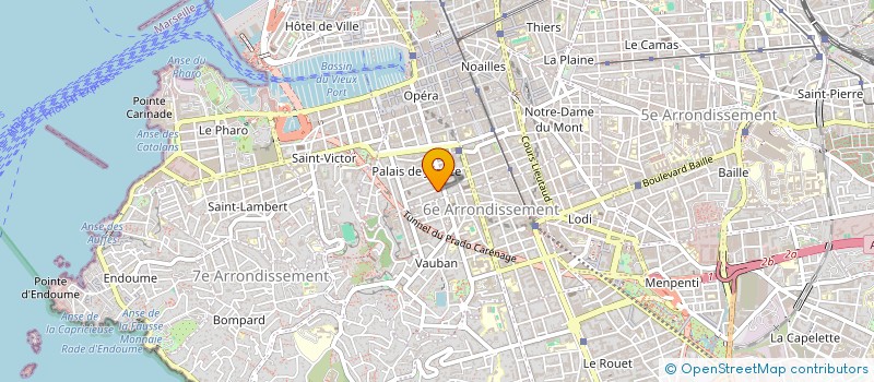 localisation de l'entreprise DCMP à MARSEILLE