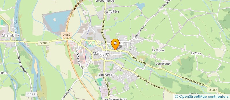 localisation de l'entreprise DCMR  MARCIGNY