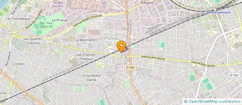 localisation de l'entreprise DCMS  SARTROUVILLE