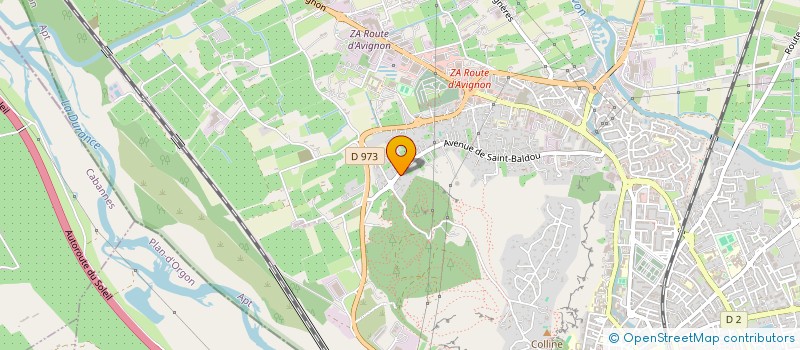 localisation de l'entreprise DCN  CAVAILLON