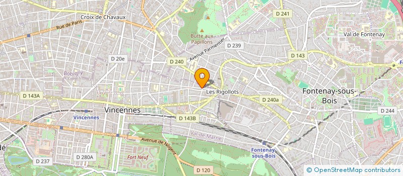 localisation de l'entreprise DCN AUDIT ET EXPERTISE à VINCENNES