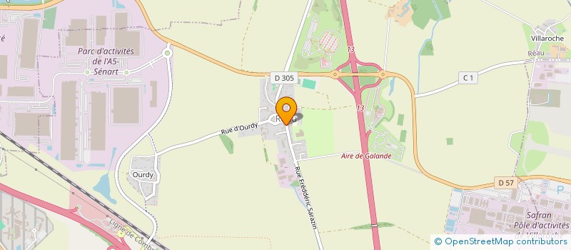 localisation de l'entreprise DCN.LOC  REAU