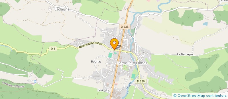 localisation de l'entreprise DCNERGIE à LAROQUE-D'OLMES