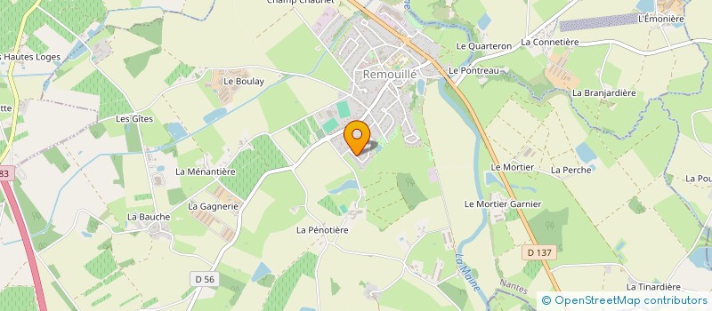 localisation de l'entreprise DCNM GROUP  REMOUILLE