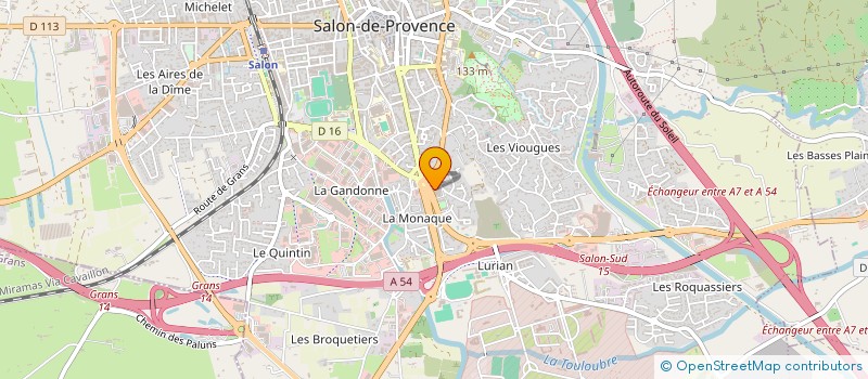 localisation de l'entreprise DCNRL  SALON-DE-PROVENCE