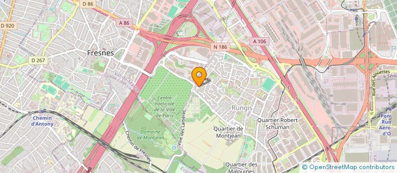 localisation de l'entreprise DCO INVEST à RUNGIS