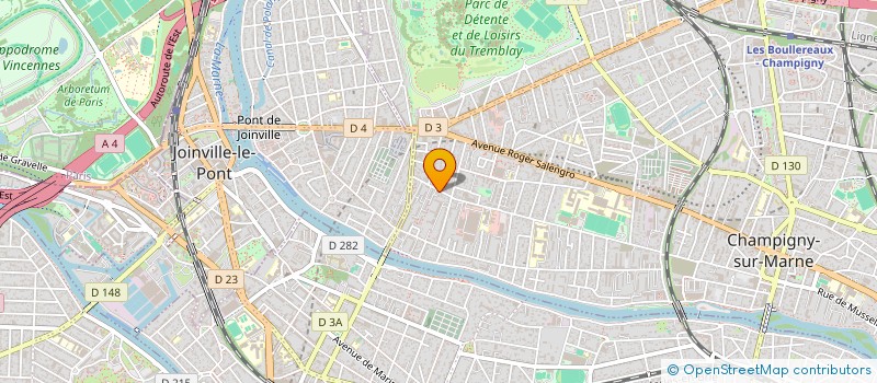 localisation de l'entreprise DCODINGZ  CHAMPIGNY-SUR-MARNE