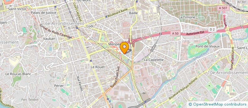localisation de l'entreprise DCOMFORT à MARSEILLE 10EME
