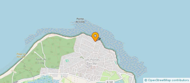 localisation de l'entreprise DCP  LES PORTES-EN-RE