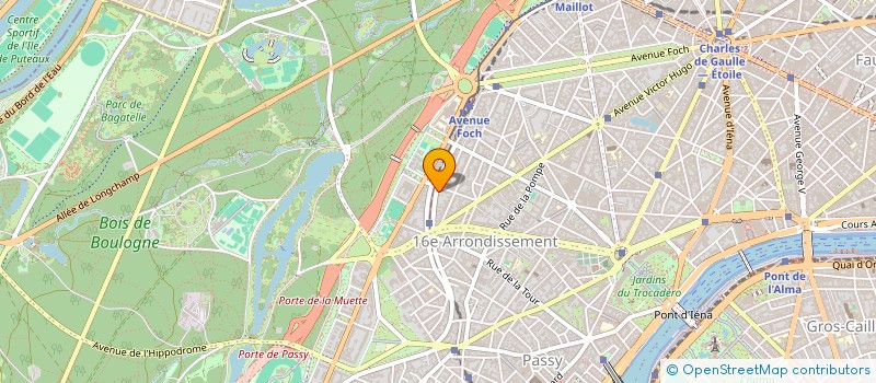 localisation de l'entreprise DCP  PARIS