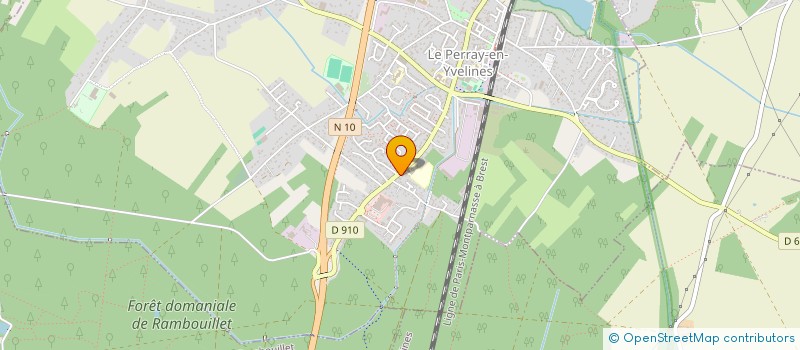 localisation de l'entreprise DCP BAT à LE PERRAY-EN-YVELINES
