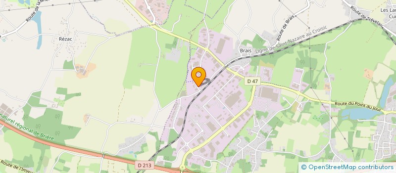 localisation de l'entreprise DCP NORD BRIERE  SAINT-NAZAIRE