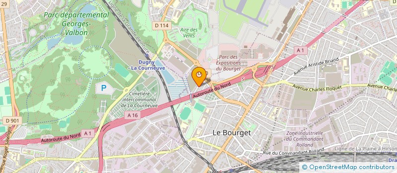 localisation de l'entreprise DCPROG à DUGNY