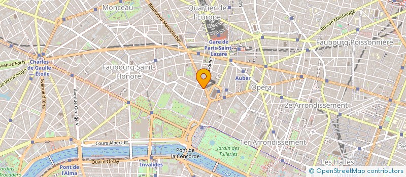 localisation de l'entreprise DCR  PARIS