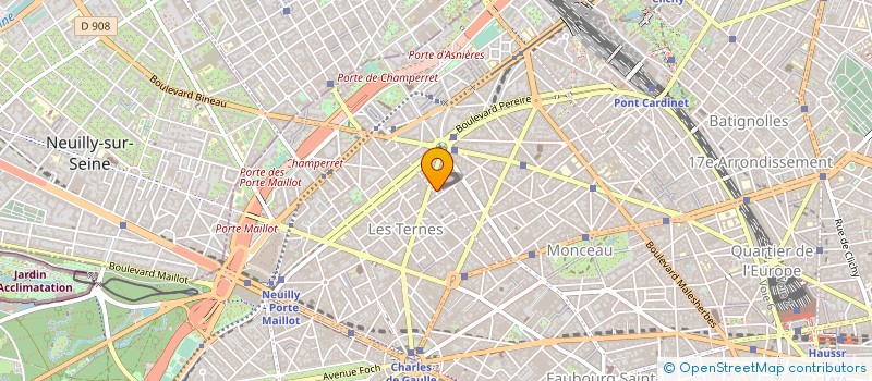 localisation de l'entreprise DCR  PARIS