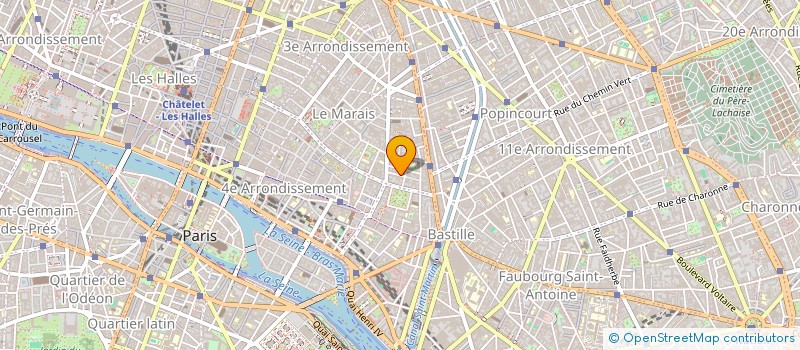 localisation de l'entreprise DCR PRODUCTIONS  PARIS