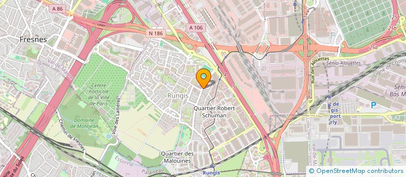 localisation de l'entreprise DCR RUNGIS  RUNGIS