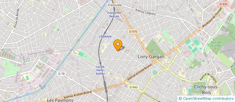 localisation de l'entreprise DCRBAT à LIVRY-GARGAN
