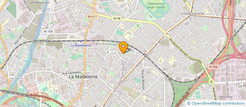 localisation de l'entreprise DCRH S.A.S à MARCQ-EN-BARŒUL