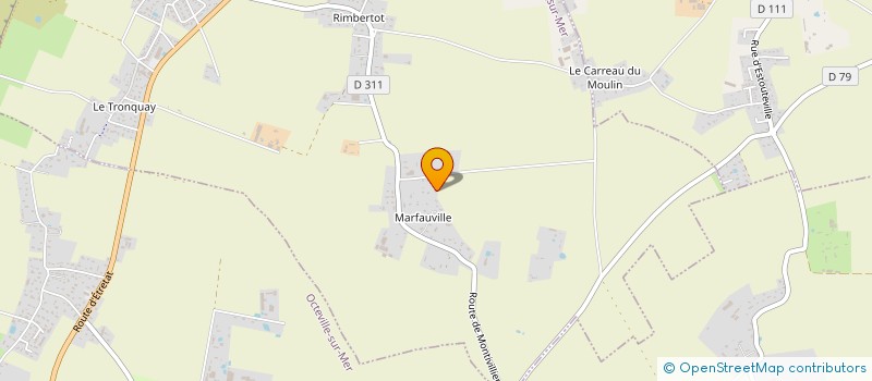 localisation de l'entreprise DCRI  CAUVILLE-SUR-MER