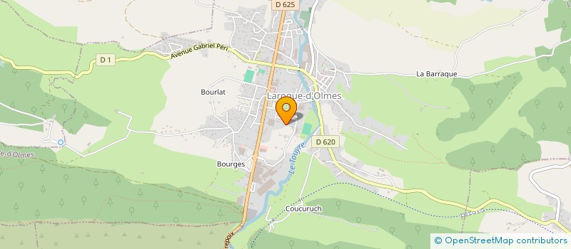 localisation de l'entreprise DCS à LAROQUE-D'OLMES