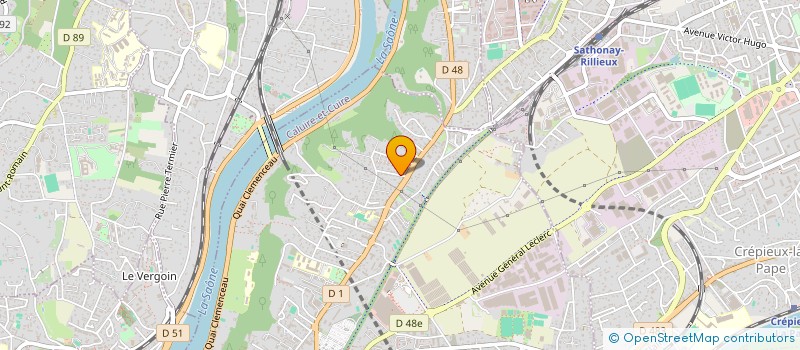 localisation de l'entreprise DCS CONSEIL  CALUIRE-ET-CUIRE