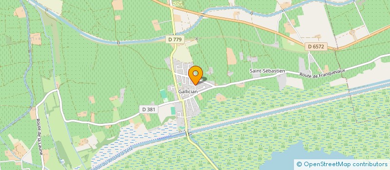 localisation de l'entreprise DCS ENERGIES à VAUVERT