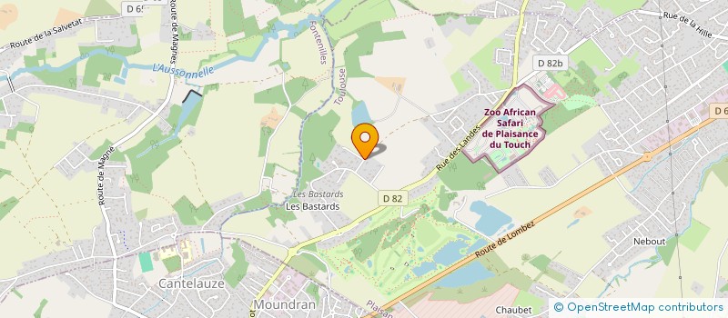 localisation de l'entreprise DCS INVEST OCCITANIE  PLAISANCE-DU-TOUCH