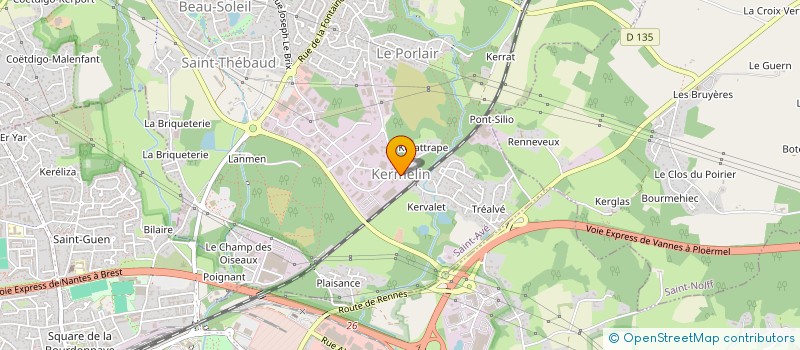 localisation de l'entreprise DCS TRANSPORTS à SAINT-AVE