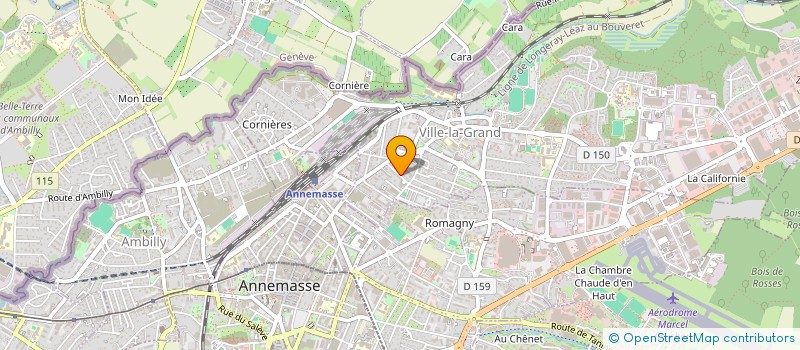 localisation de l'entreprise DCS34  VILLE-LA-GRAND