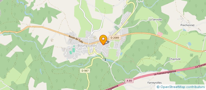 localisation de l'entreprise DCSB PARTNERS  BOURG-LASTIC