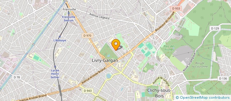 localisation de l'entreprise DCSC à LIVRY-GARGAN