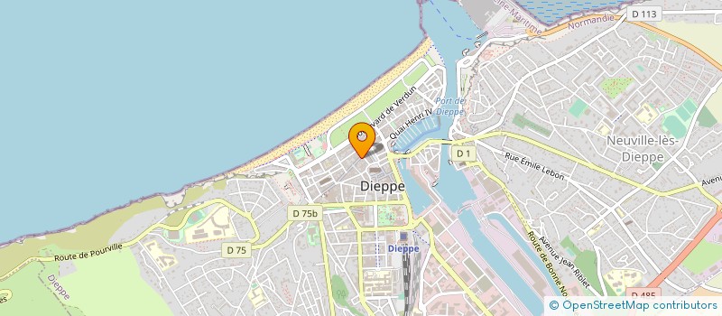 localisation de l'entreprise DCSG à DIEPPE