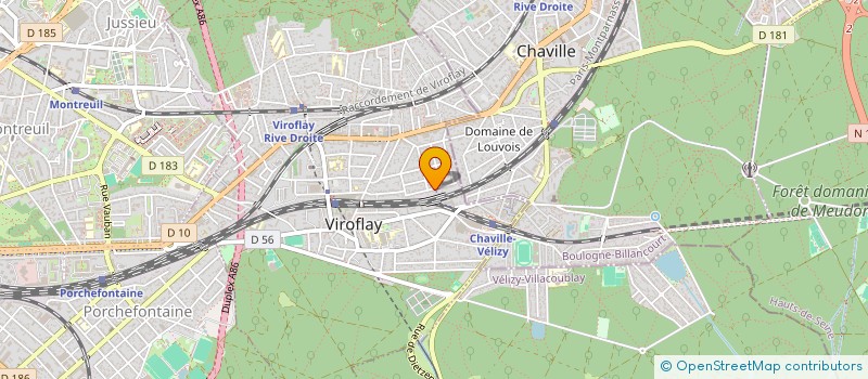 localisation de l'entreprise DCSM  VIROFLAY