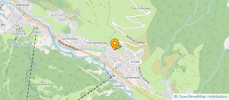 localisation de l'entreprise DCSS  SAINT-CHAFFREY