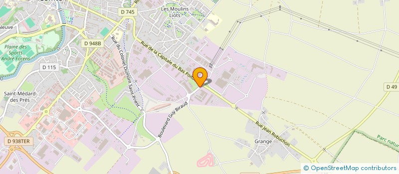 localisation de l'entreprise DCSUDVENDEE à FONTENAY-LE-COMTE