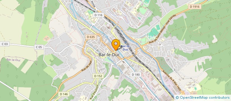 localisation de l'entreprise DCT à BAR-LE-DUC