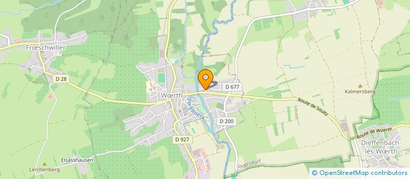 localisation de l'entreprise DCT HOLDING  WRTH