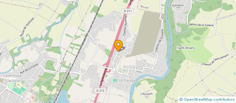 localisation de l'entreprise DCTP  LE FAUGA